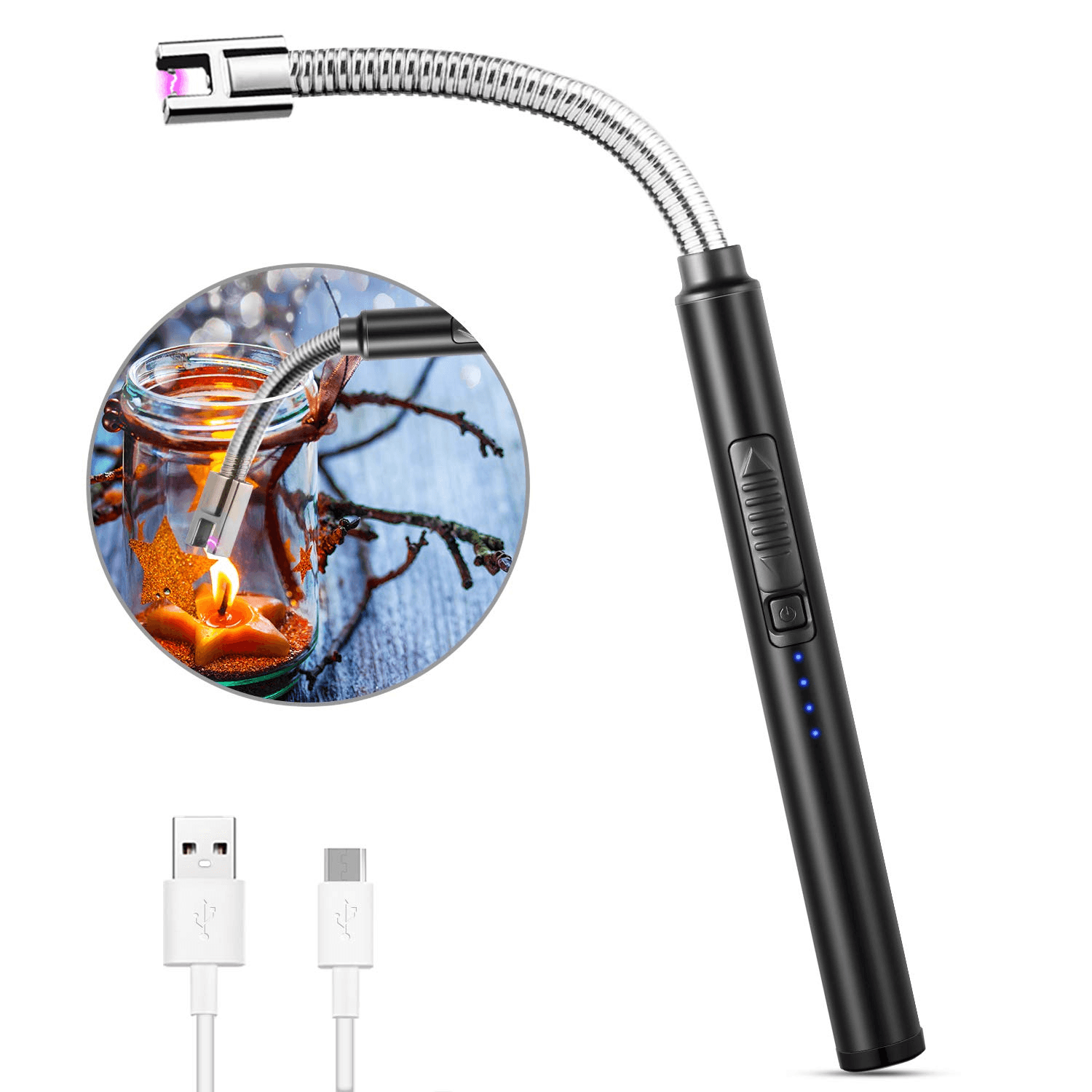 Best Rechargeable Electric Arc Lighter – Windproof & Flameless Design for Kitchen and BBQ