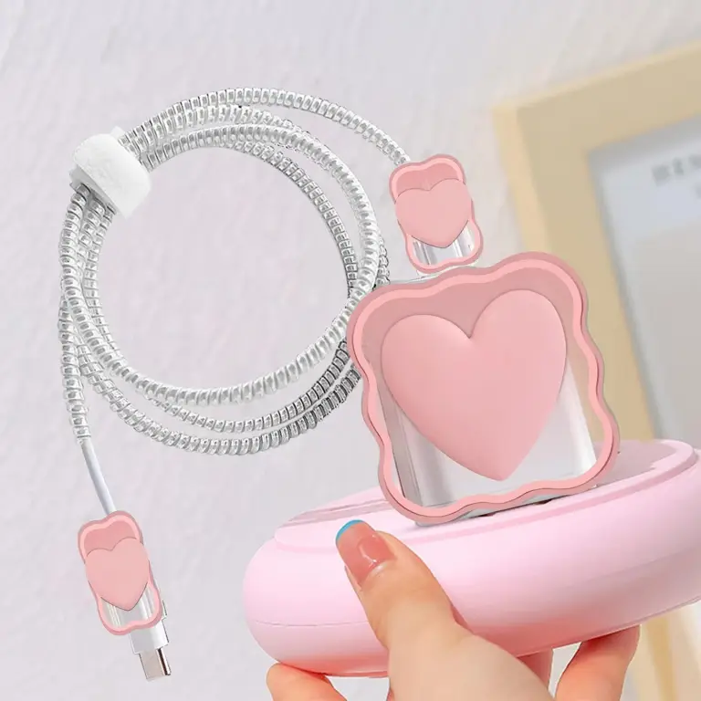 Durable Charging Cable Protector – Spiral Wire Saver for iPhone Cables Durable Charging Cable Protector – Spiral Wire Saver for iPhone Cables
