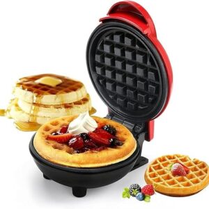 Mini Waffle Maker – Non-Stick, Easy & Quick Breakfast Machine