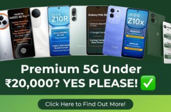 Best 5G Smartphones Under ₹20,000