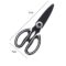 Wolpin Home & Kitchen Multi Function Scissor – 21 x 9 cm, Black & Silver, Medium