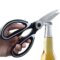 Wolpin Home & Kitchen Multi Function Scissor – 21 x 9 cm, Black & Silver, Medium